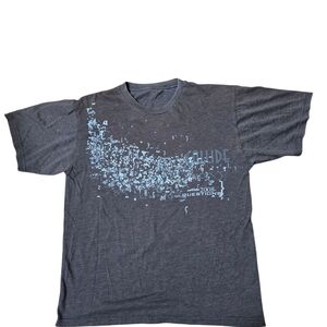 Unisex Collide 2008 The Questions Dark Gray Graphic T-Shirt